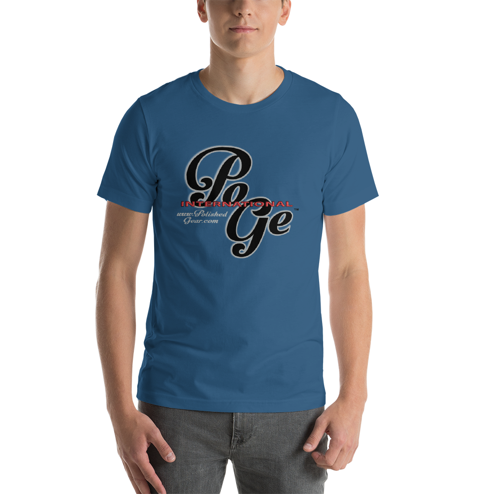 Polished Gear 'PoGe Intl' Bella 3001 Unisex Dark T-Shirts