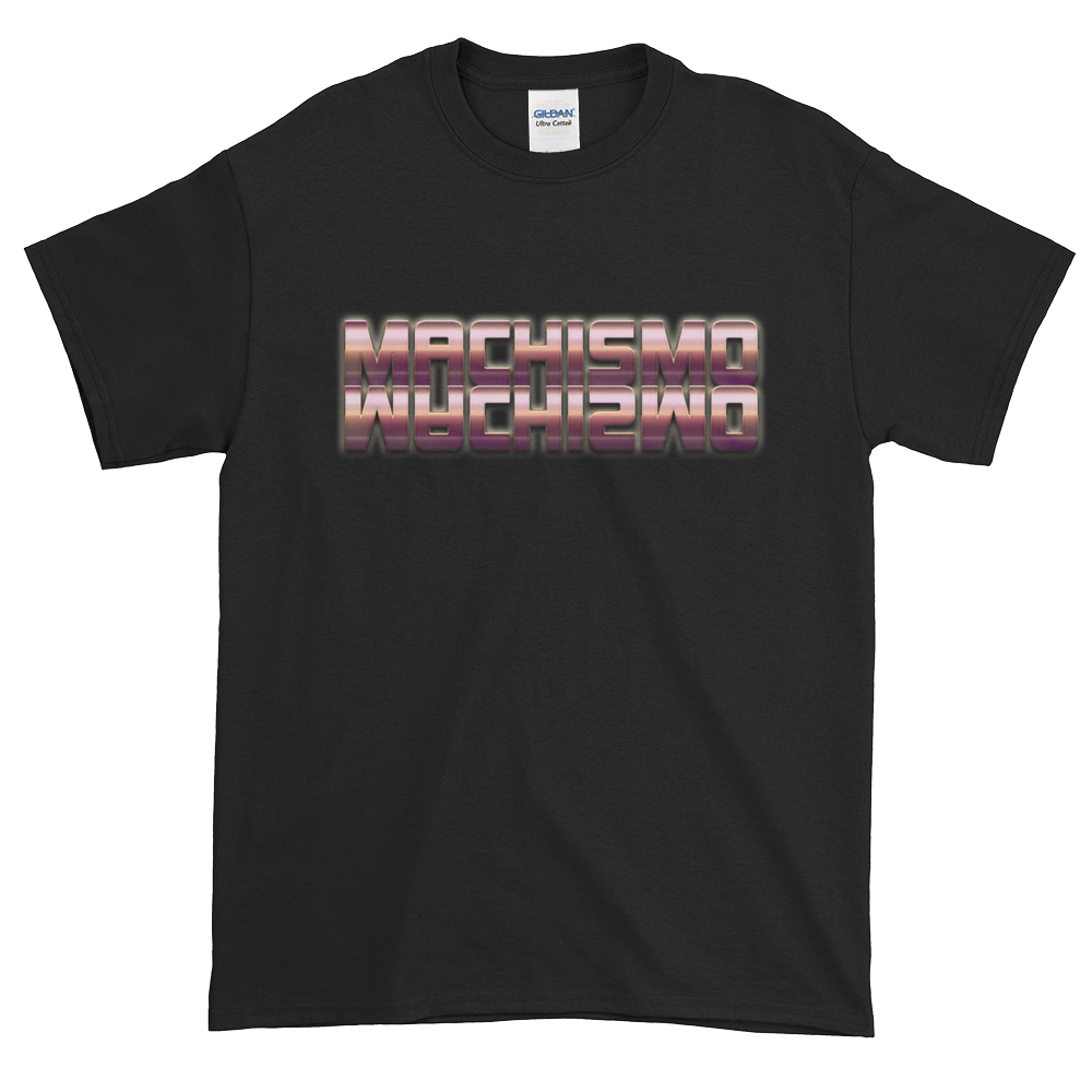 MACHISMO Mirrored Black T-shirt by Polished Gear