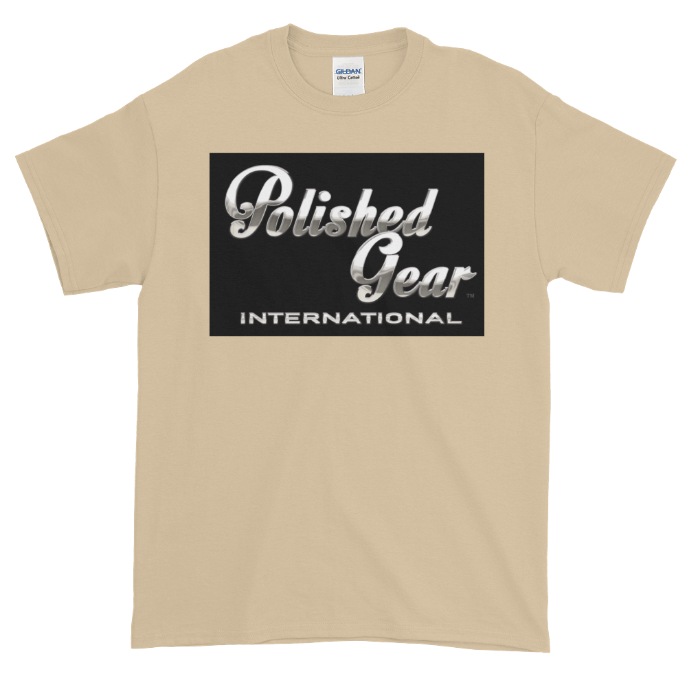 Polished Gear On Black Panel T-Shirt