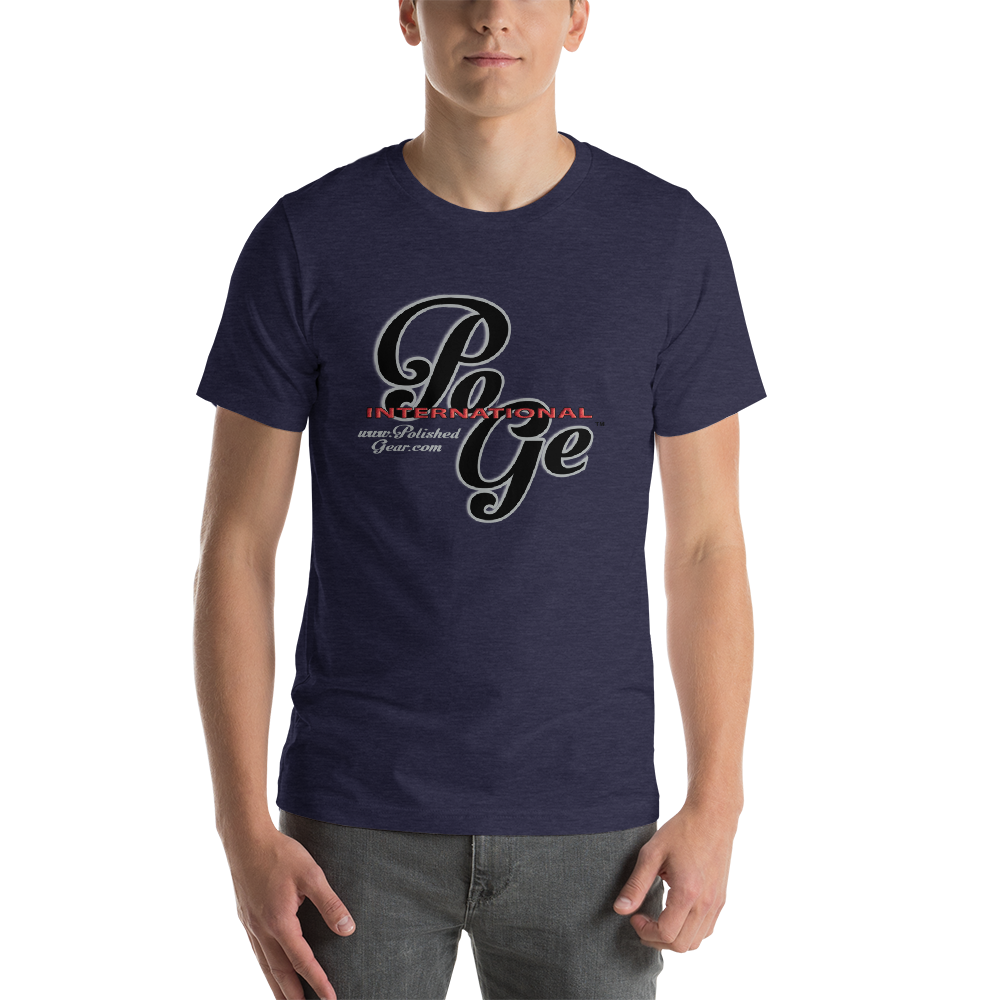 Polished Gear 'PoGe Intl' Bella 3001 Unisex Dark T-Shirts