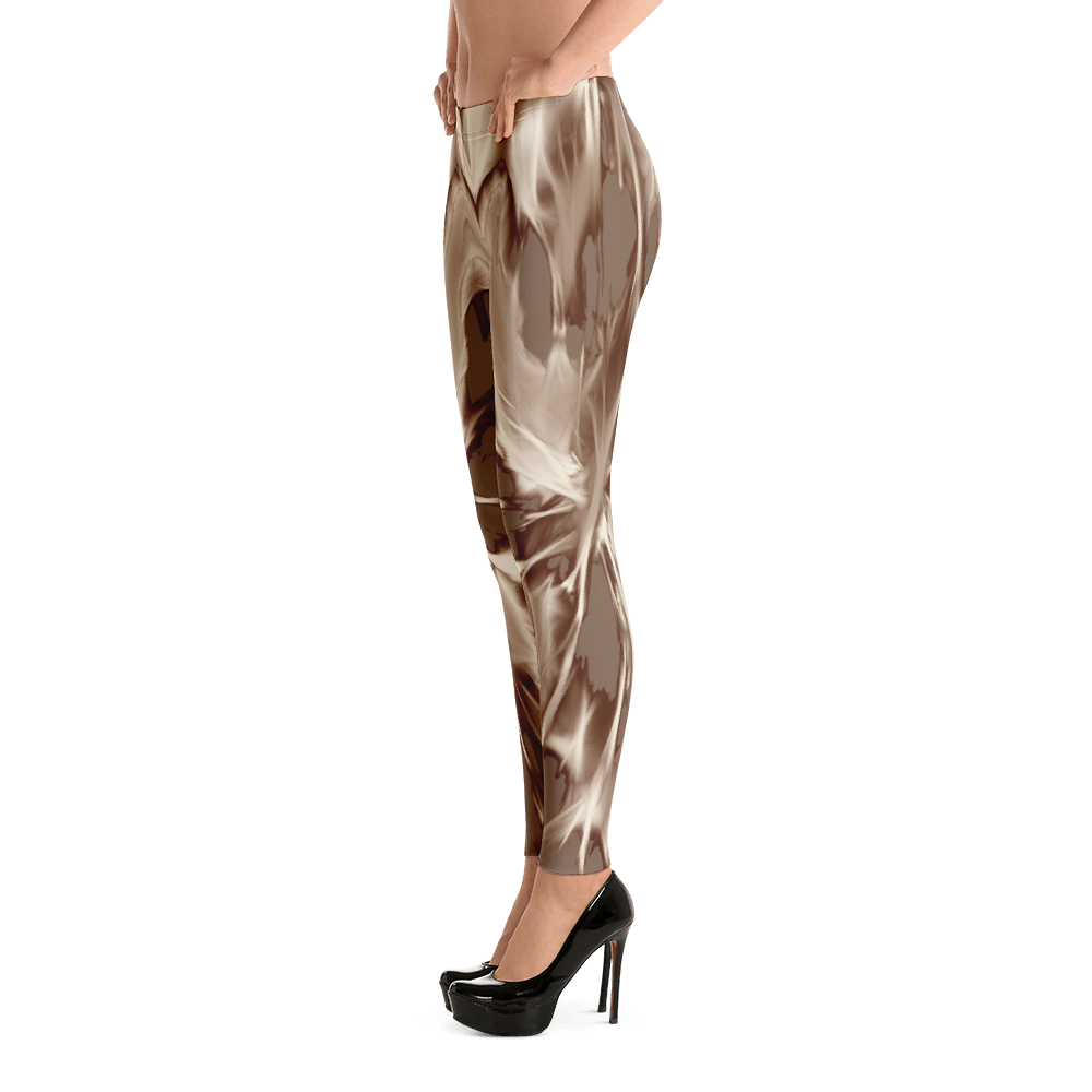 Polished Gear "Raggedy Ann" Leggings (Dark Brown)