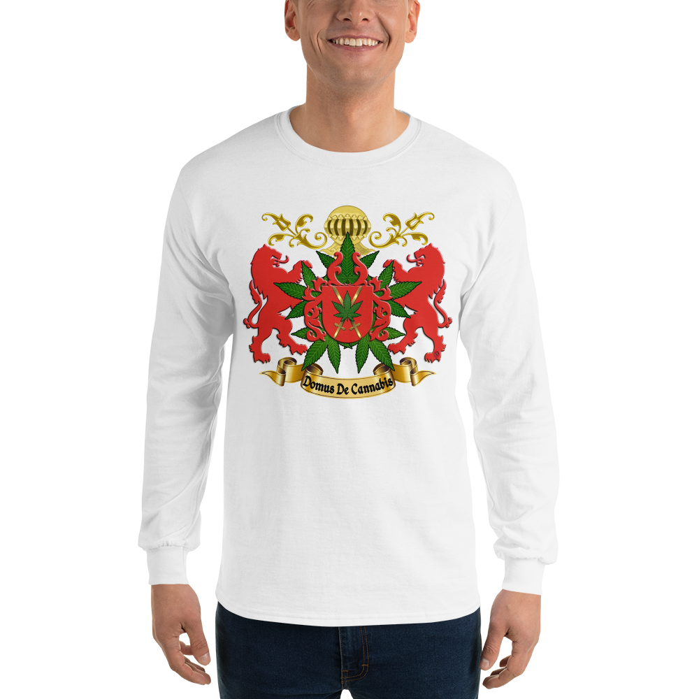 Polished Gear 'House Of Cannabis' Long Sleeve T-Shirt (S-5X)