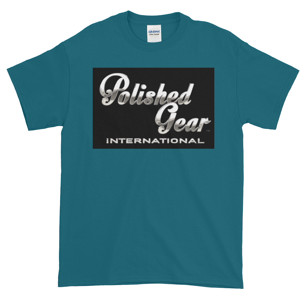 Polished Gear On Black Panel T-Shirt