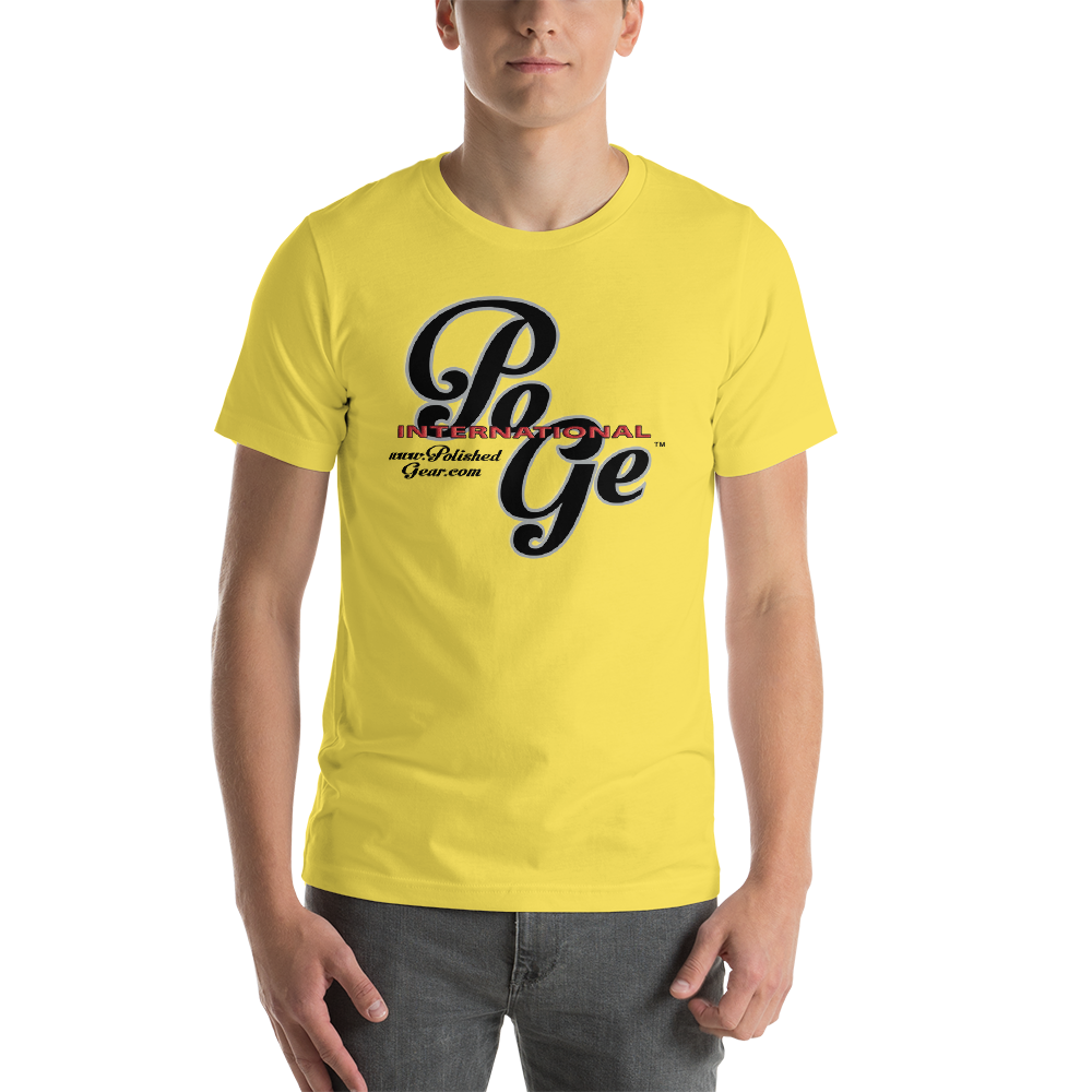 Polished Gear 'PoGe Intl' Bella 3001 Unisex T-Shirt