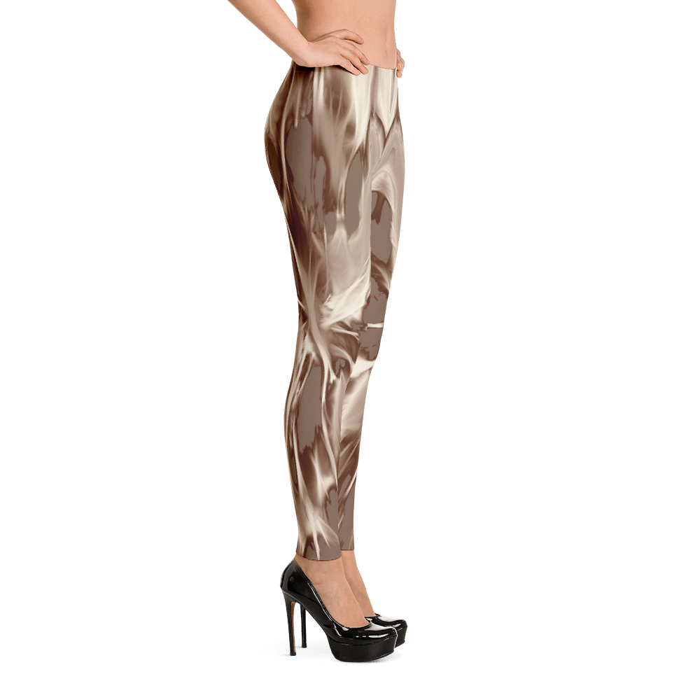 Polished Gear "Raggedy Ann" Leggings (Dark Brown)