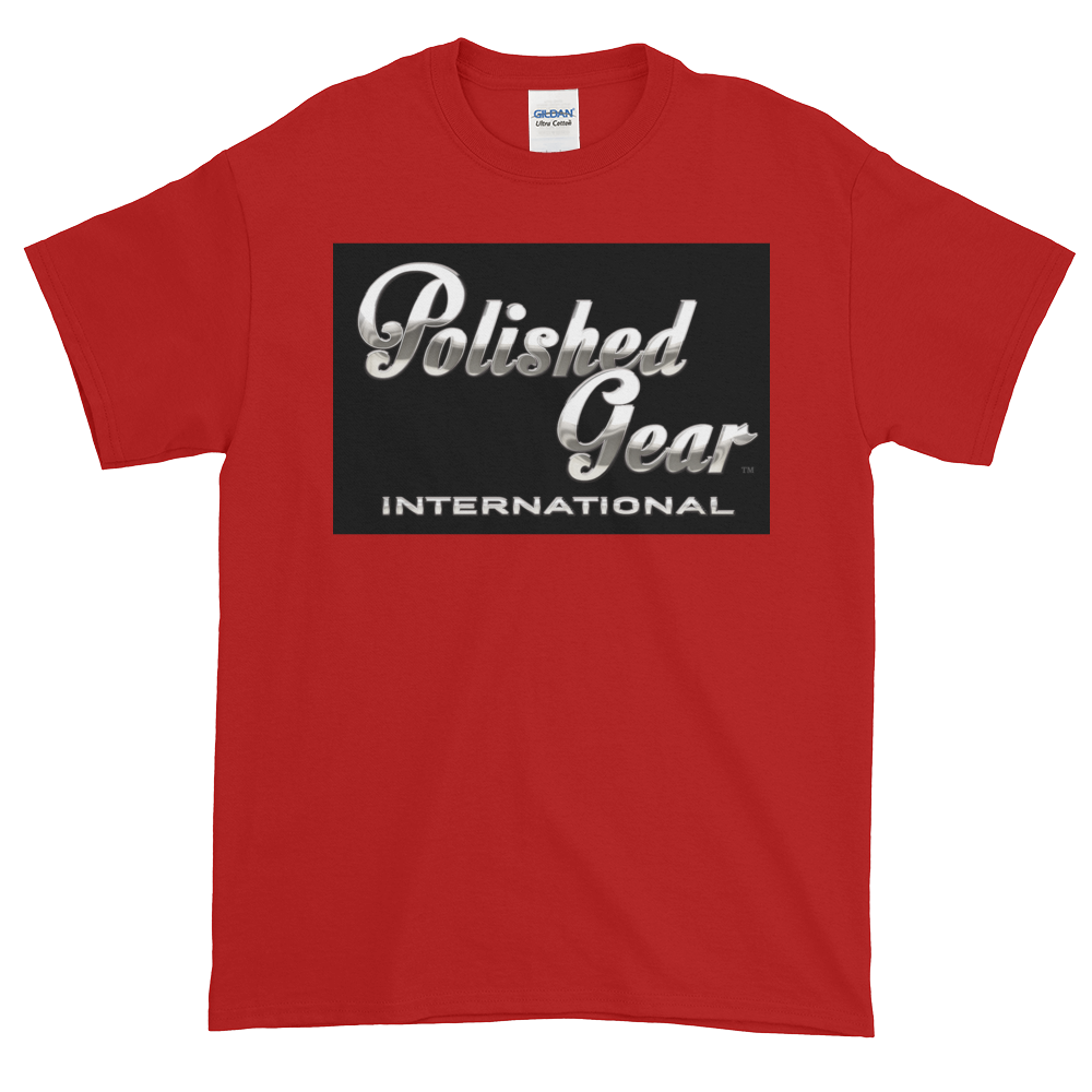 Polished Gear On Black Panel T-Shirt