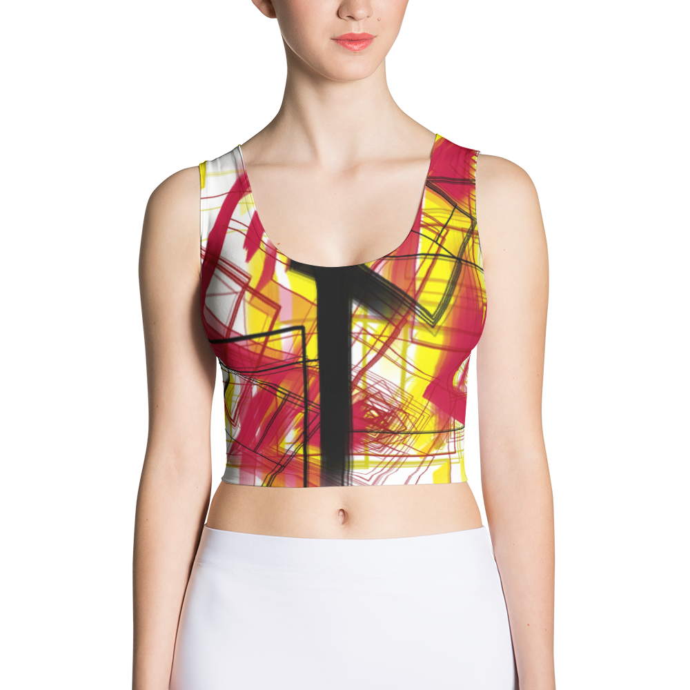 Polished Gear 'Geometric' Matching Crop Top