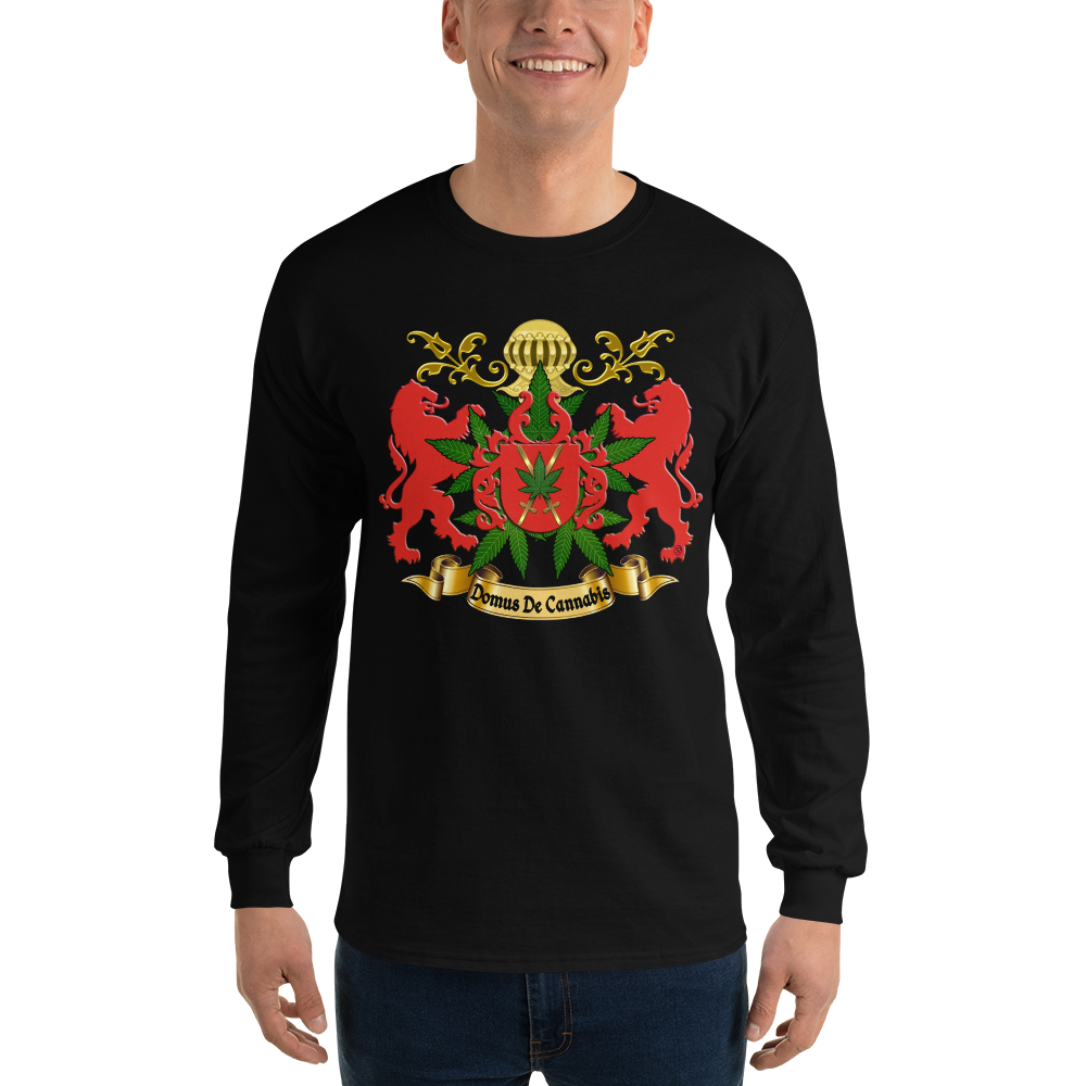 Polished Gear 'House Of Cannabis' Long Sleeve T-Shirt (S-5X)
