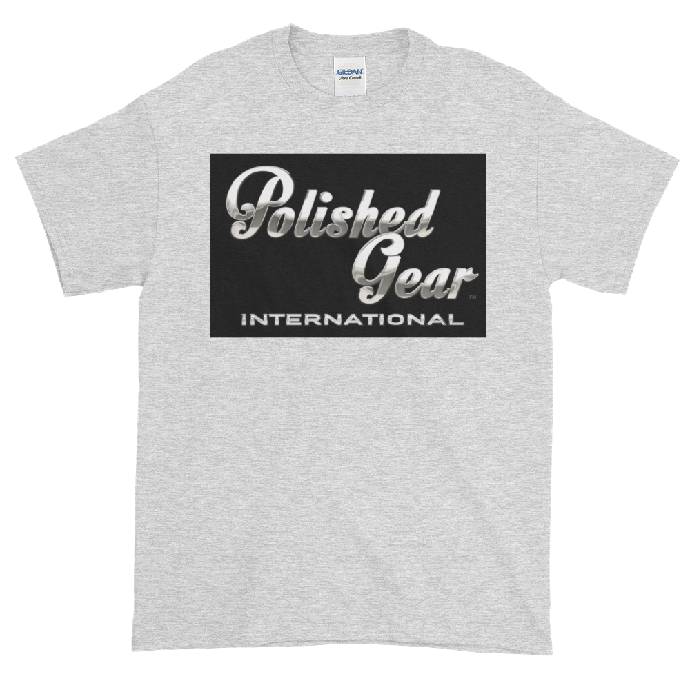 Polished Gear On Black Panel T-Shirt