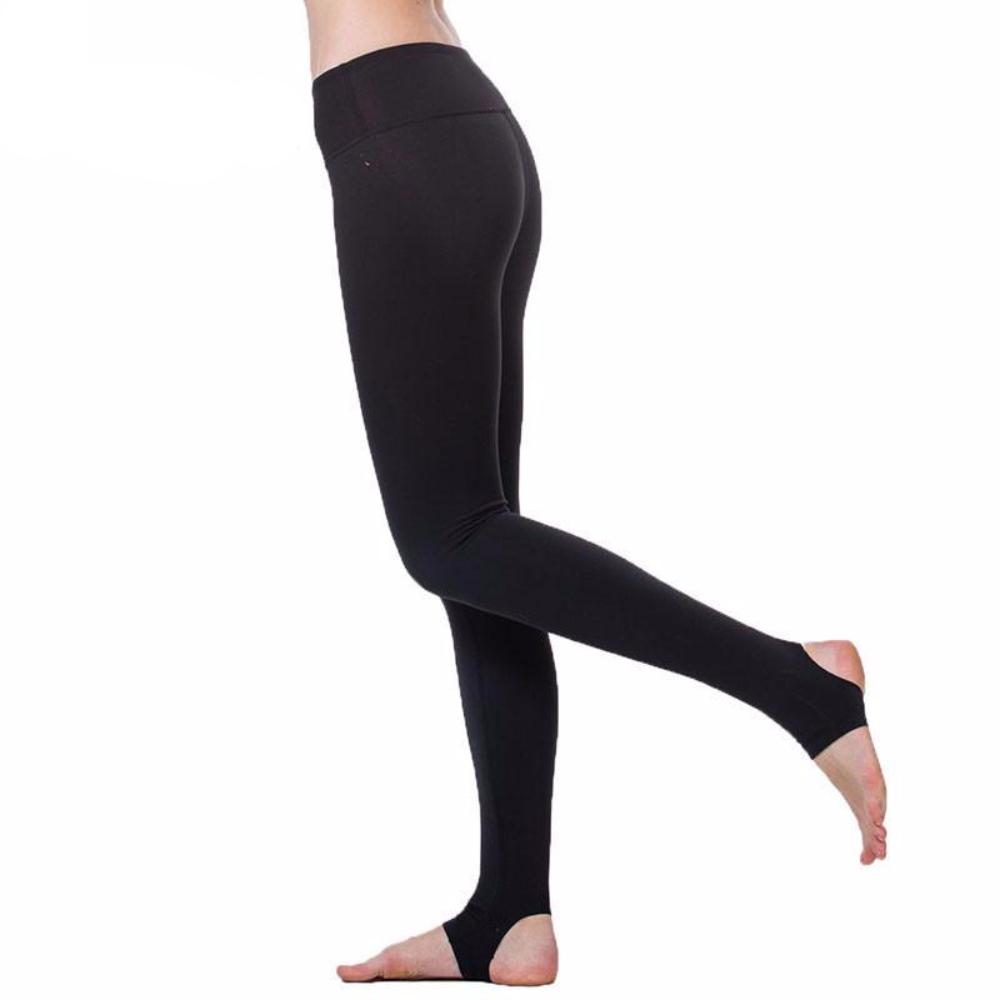 Women's Yoga Fitness Pants w/ Foot Straps