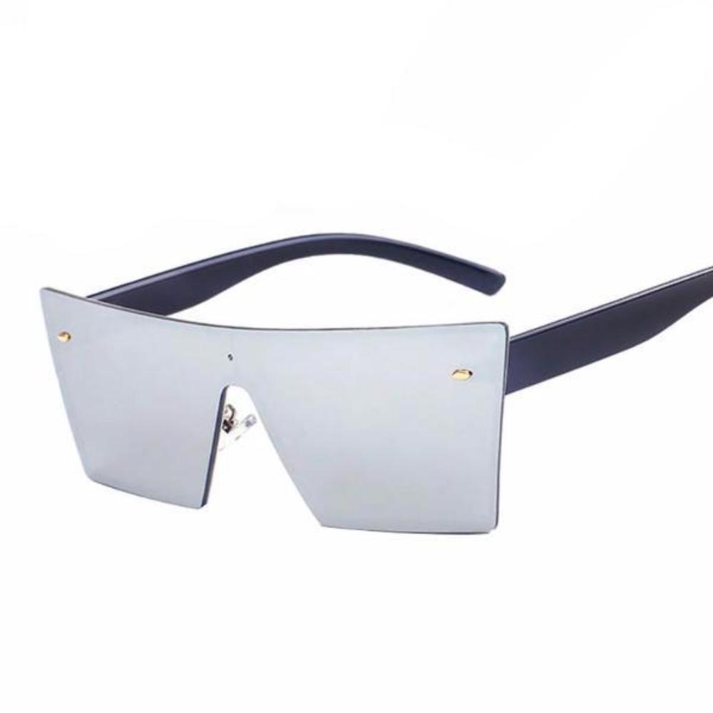 Unisex Rimless Sunglasses w/ Mirror Lens UV400