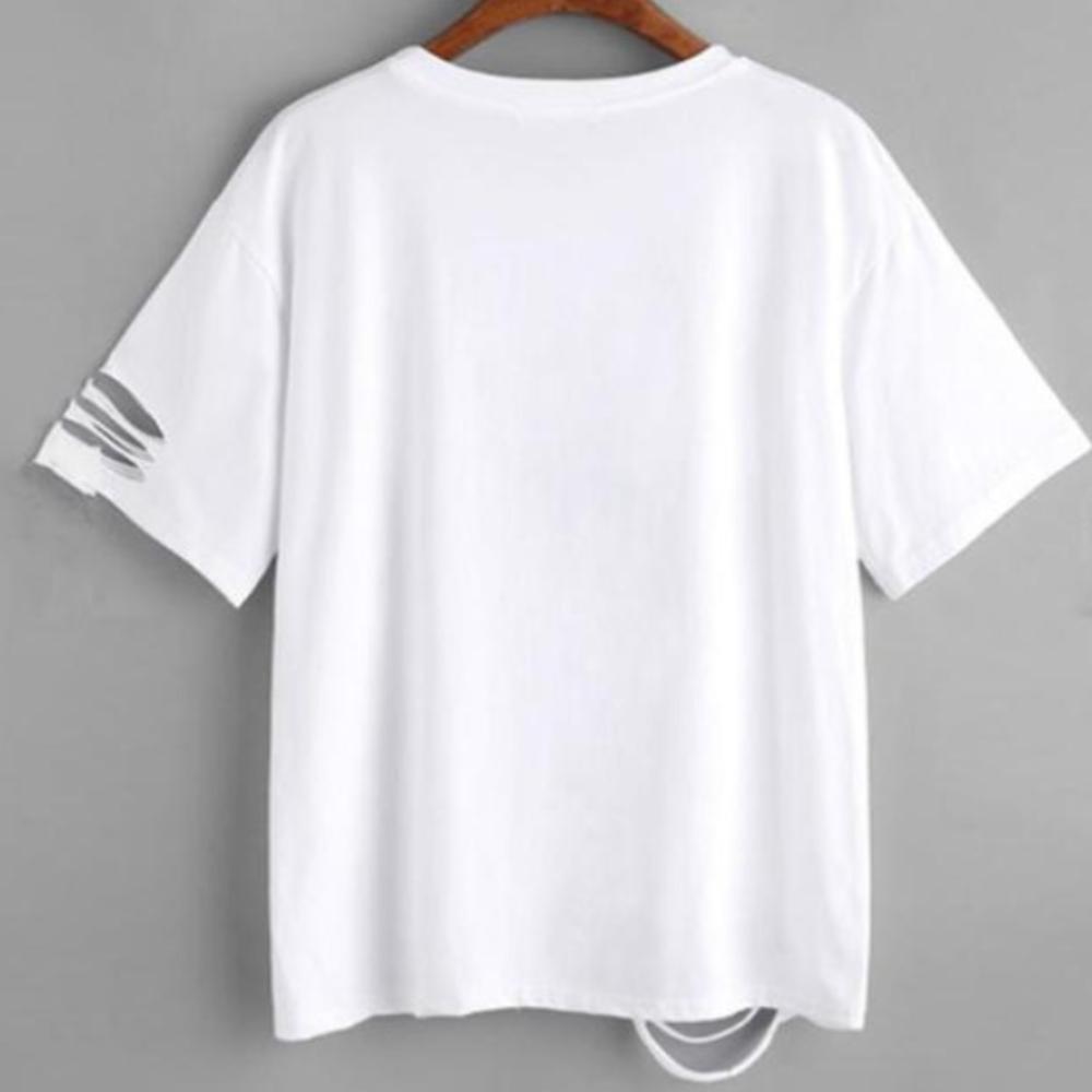 Women's Ripped 'WHATEVER' T-shirt