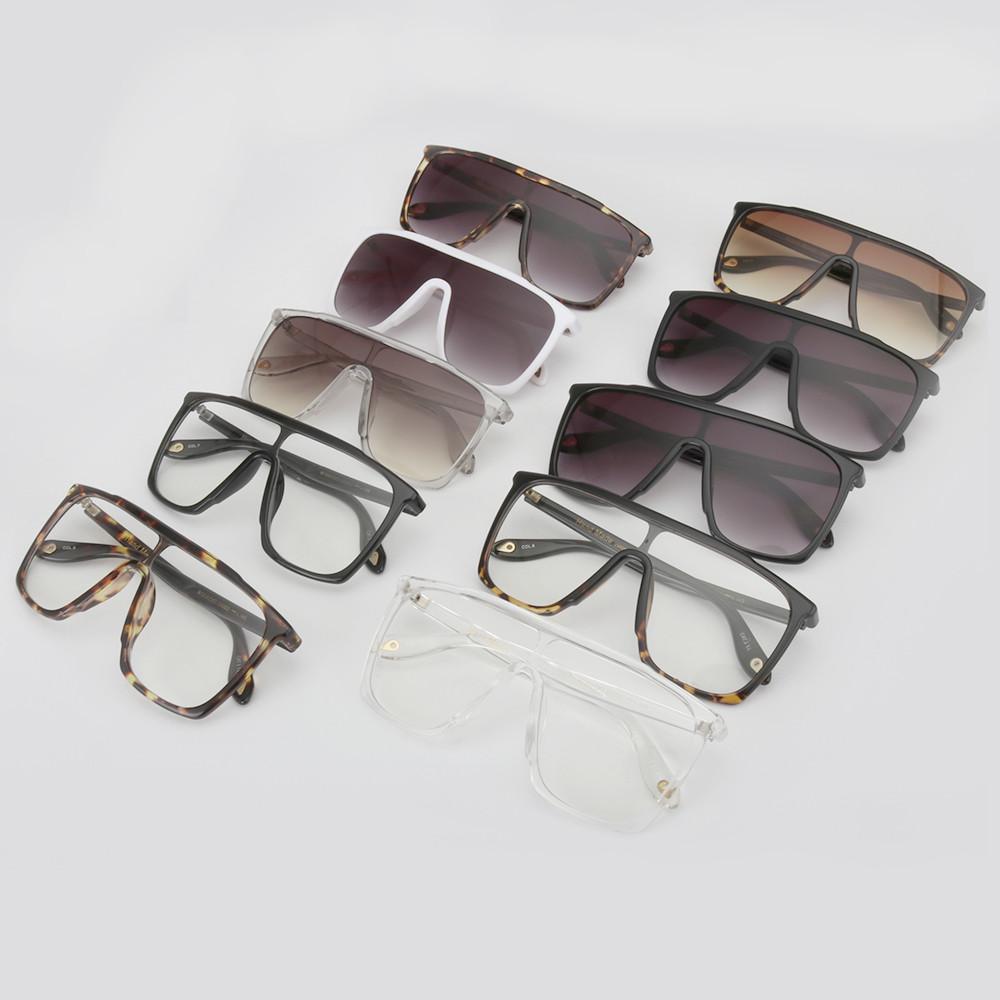 Women's Over-sized Sunglasses w/ Gradient UV400 Lens