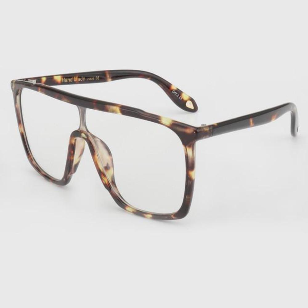 Women's Over-sized Sunglasses w/ Gradient UV400 Lens