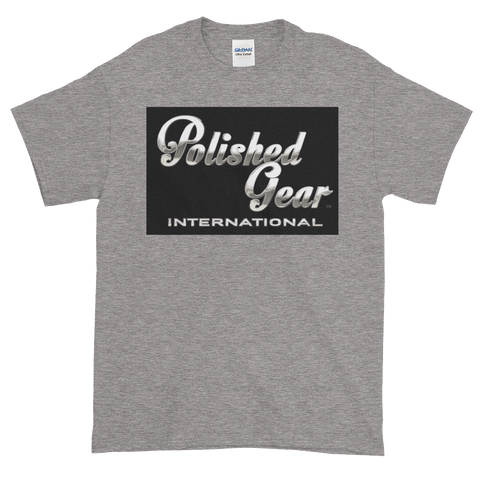 Polished Gear On Black Panel T-Shirt