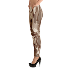 Polished Gear "Raggedy Ann" Leggings (Dark Brown)