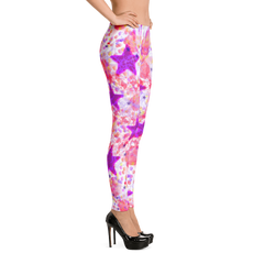 Polished Gear 'Cotton Candy Stars' Mix & Match Leggings
