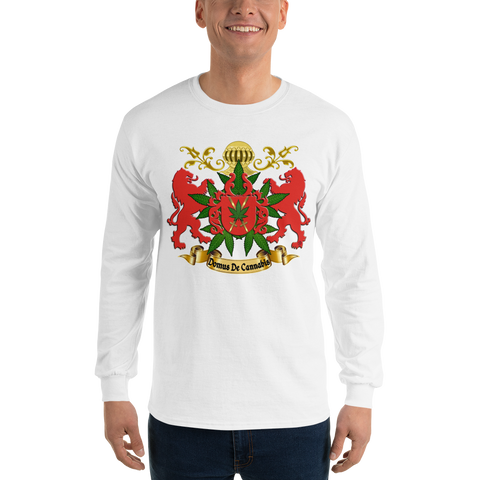 Polished Gear 'House Of Cannabis' Long Sleeve T-Shirt (S-5X)