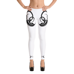Polished Gear 'Black Flourishes' Matching Leggings