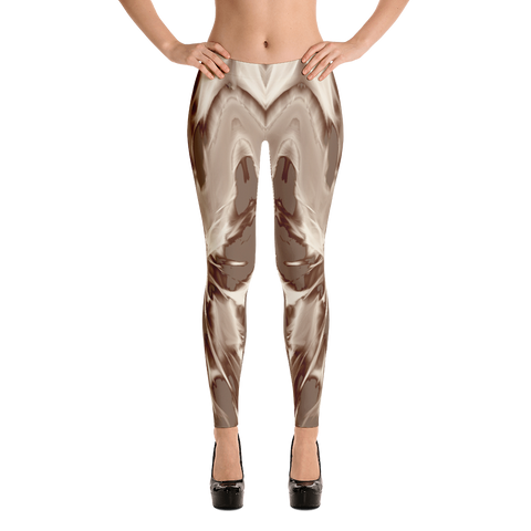 Polished Gear "Raggedy Ann" Leggings (Dark Brown)