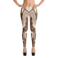 Polished Gear "Raggedy Ann" Leggings (Dark Brown)