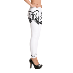 Polished Gear 'Black Flourishes' Matching Leggings