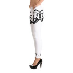 Polished Gear 'Black Flourishes' Matching Leggings