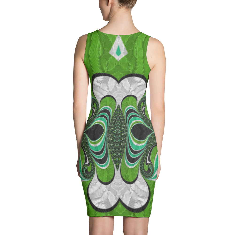 Polished Gear 'Proud Green Peacocks' Dress