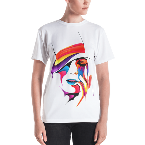 Polished Gear 'Psychedelic Lady In Hat' Matching T-shirt