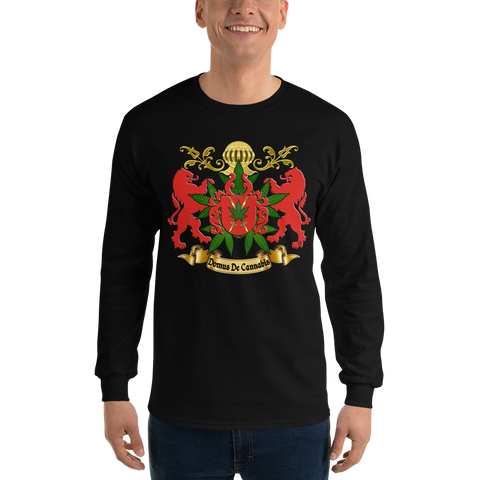 Polished Gear 'House Of Cannabis' Long Sleeve T-Shirt (S-5X)
