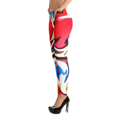 Polished Gear 'Few Of A Kind' Matching Psychedelic Leggings