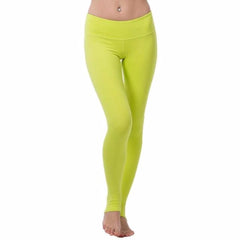 Women's Yoga Fitness Pants w/ Foot Straps