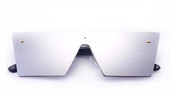 Unisex Rimless Sunglasses w/ Mirror Lens UV400