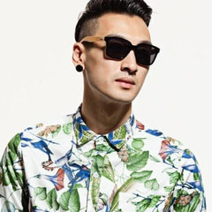 Unisex 100% Bamboo Leg Sunglasses