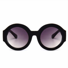 Women's Round Retro Designer Style Sunglasses w/ Gradient UV400